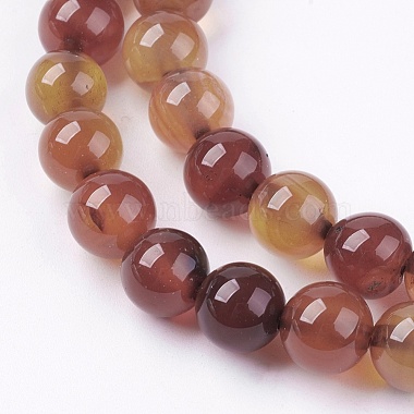 Natural Agate Bead Strands(X-G-R173-8mm-05)-3