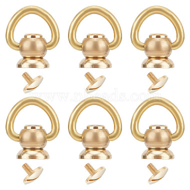 Brass Pull Ring Rivets