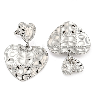 304 Stainless Steel Ear Studs(EJEW-P270-06B-P)-2