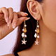 Alloy Plastic Imitation Pearl Dangle Earrings(FS-WGA0CA5-02)-1