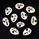 Printed Natural Cowrie Shell Beads(SSHEL-N032-28)-1