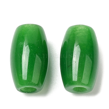 Oval Myanmar Jade European Beads