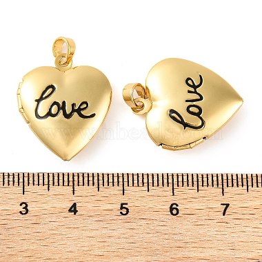 Rack Plating Brass Locket Pendant(KK-H486-15G)-3