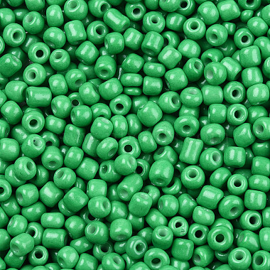 8/0 Baking Paint Glass Seed Beads(SEED-R051-07B-09)-2