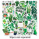 50Pcs 50 Styles Plant Theme Waterproof PVC Plastic Stickers(STIC-PW0001-375)-1