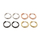 Rack Plating Brass Huggie Hoop Earrings(EJEW-K093-01D)-1