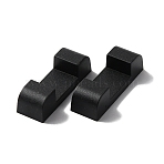 Plastic Floating Display Chassis, for Medal Coin Jewelry Floating Frame, Black, 4.5x1.5x1.2cm(ODIS-WH0020-91B)