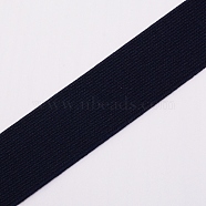Ultra Wide Thick Flat Elastic Band, Webbing Garment Sewing Accessories, Midnight Blue, 30mm(X1-EC-WH0016-A-S031)