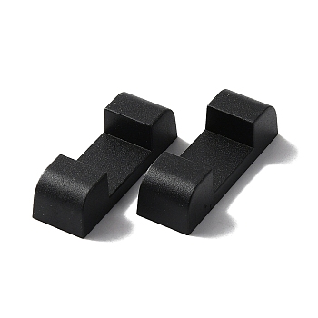 Plastic Floating Display Chassis, for Medal Coin Jewelry Floating Frame, Black, 4.5x1.5x1.2cm