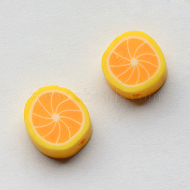 Perles de citron en argile polymère faites à la main(X-CLAY-Q170-12)-2