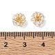 Brass & Glass Beads(GL-CBA12D7-02G)-3