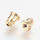 Brass Ear Nuts(KK-F759-37G-NF)-2