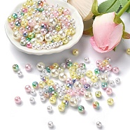 ABS Plastic Imitation Pearl Beads, Round, Mixed Color, 5~8x5~8mm, hole: 1.5~2.3mm, 507pcs/bag
(KY-YW0001-65)