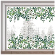 Electrostatic PVC Window Sticker, for Window Home Decoration, Leaf, 390x1180mm(DIY-WH0457-001)