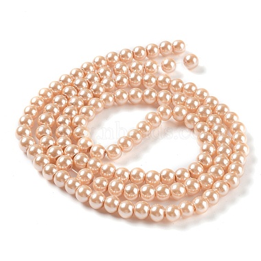 Chapelets de perles rondes en verre peint(X-HY-Q003-6mm-18)-4