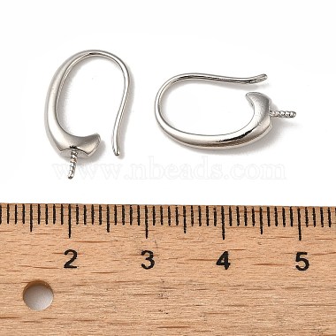 Rack Plating Brass Earring Hooks(KK-G480-09P)-3