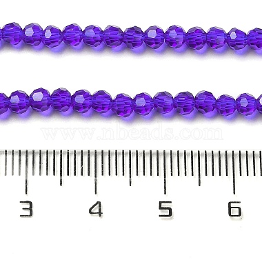 Transparent Glass Beads Strands(EGLA-A035-T3mm-D06)-5