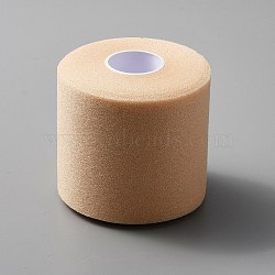 Sponge Underwrap Bandages, Pre-Wrap Sports Tape for Athletic Elbow Knees Ankles, Bicycle Handle, Racket, Wheat, 70x0.1mm, about 27m/roll(AJEW-WH0312-90A)