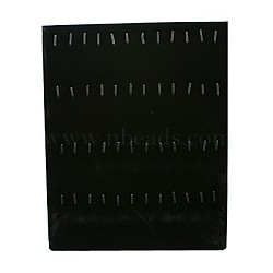 Velvet Pendants Displays, Black, 245x202x85mm(PDIS-B001-1)