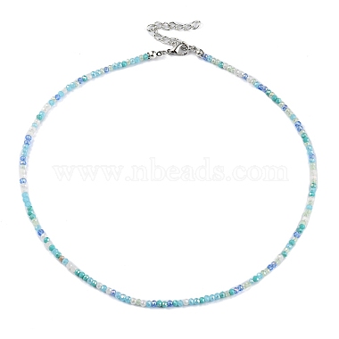 Turquoise Glass Necklaces