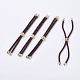 Nylon Twisted Cord Bracelet Making(MAK-F018-14G-RS)-1