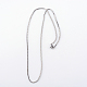 316 Surgical Stainless Steel Box Chains  Necklaces(NJEW-R063-43P)-2