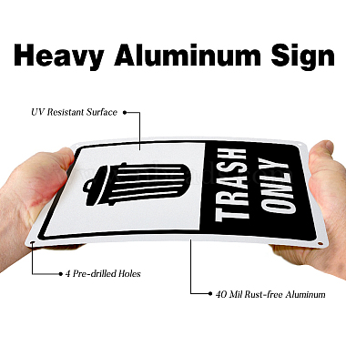 UV Protected & Waterproof Aluminum Warning Signs(AJEW-GL0001-05A-22)-4
