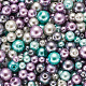 cheriswelry 12 нити 12 стили выпечки окрашенные перламутровые стеклянные жемчужные круглые нити из бисера(HY-CW0001-03A)-3