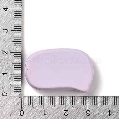Rectangle Cartoon Word Miss You Opaque Resin Decoden Cabochons(RESI-R447-02B)-3