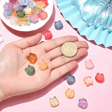 100St&uuml;ck handgefertigte Lampwork-Perlen(LAMP-CJ0001-69)-4