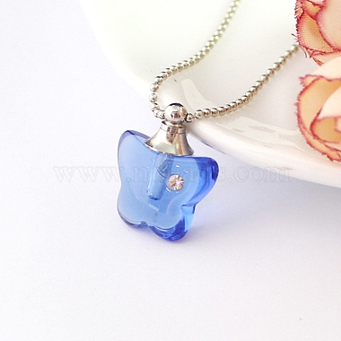 Butterfly Glass Necklaces