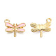 Light Gold Plated Alloy Charms(ENAM-T009-02E)-1