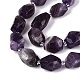 perles naturelles am&eacute;thyste brins(G-N362-07A-07)-4