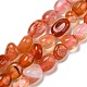 Natural Agate Beads Strands(G-P497-01A-11)-1