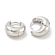 Brass Hoop Earrings(EJEW-L211-010L-P)-2