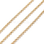 Yellow Gold Filled Rolo Chains, Soldered, Real 14K Gold Filled, Link: 2.5x1mm(CHC-M023-19G)