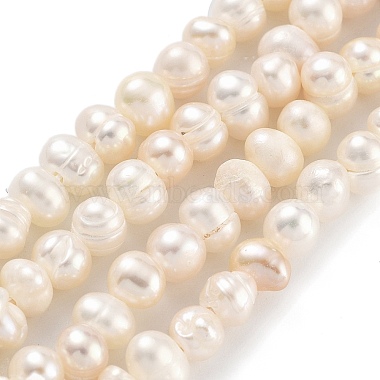 PapayaWhip Potato Pearl Beads