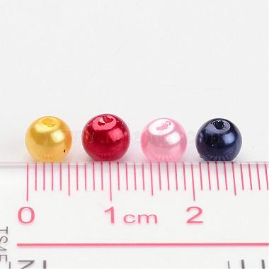 Mixed Acrylic Pearl Round Beads For DIY Jewelry and Bracelets(X-PACR-6D-M)-4