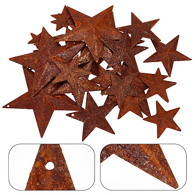 30Pcs 5 Style Rust Iron Pendants(IFIN-GF0001-27)-6