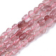 Natural Red Strawberry Quartz Beads Strands(G-S363-048B)-1