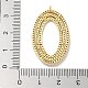 Rack Plating Brass Micro Pave Cubic Zirconia Pendants(KK-L224-051G)-3