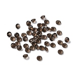 Faceted Natural Smoky Quartz Cabochons, Pointed Back, Diamond, 3x1.8mm(G-I295-05C-18B-07)