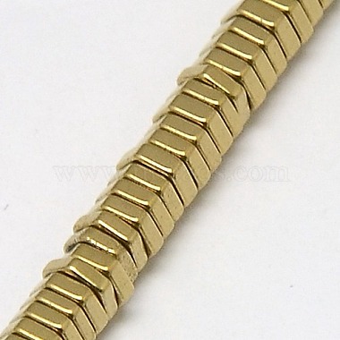 Electroplate Non-magnetic Synthetic Hematite Beads Strands(G-J165-3mm-05)-3