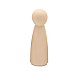 Unfinished Wooden Peg Dolls(DOLL-PW0002-015A)-1