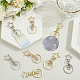18Pcs 3 Style Alloy Keychain Clasps(KEYC-SP0001-49C)-3
