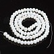 Chapelets de perles en verre opaque de couleur unie(X-EGLA-A034-P6mm-L17)-2
