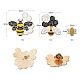 3Pcs 3 Style Bee Kind Enamel Pin(JEWB-FS0001-02)-2