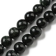 Natural Serpentine Beads Strands, Round, 6mm, Hole: 0.7mm, about 59pcs/strand, 14.96''~15.16''(38~38.5cm)(G-P504-6mm-01)