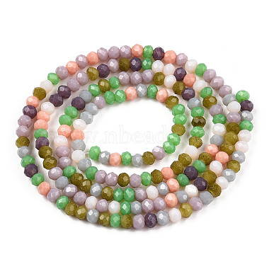 Chapelets de perles en verre opaques(GLAA-N041-005B-02)-2