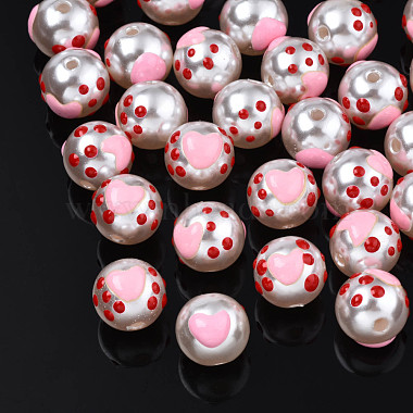 ABS Plastic Imitation Pearl Beads(KY-N015-104)-2